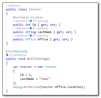 Null Disable